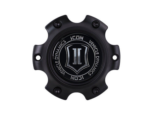 ICON Alloys Low-Profile Center Cap, Compression/Rebound/Bandit Wheel, 6 x135 Bolt Pattern
