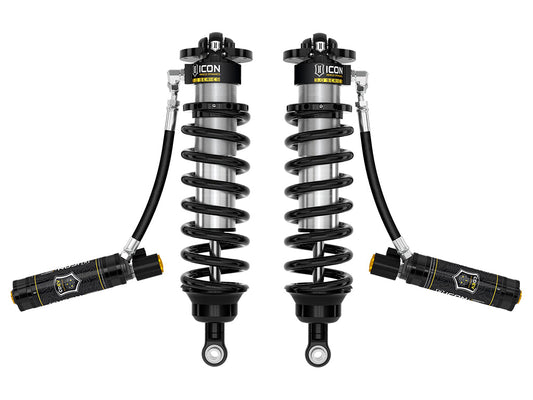 ICON 2022-2026 Toyota Tundra 1.25-3.25" Lift/2023-2025 Sequoia 3-4.25" Lift, V.S. 3.0 Series Front Coilover Kit, Remote Reservoir w/ CDEV, Pair