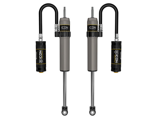 ICON 2022-2026 Toyota Tundra, 3-3.5" Lift, Rear, V.S. 2.5 Aluminum Series Shock Absorbers, Remote Reservoir, Pair