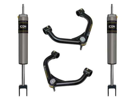 ICON 2011-2019 GM 2500/3500 HD, 0-2” Lift, V.S. 2.5 Aluminum Series Shock System, Internal Reservoir, Tubular