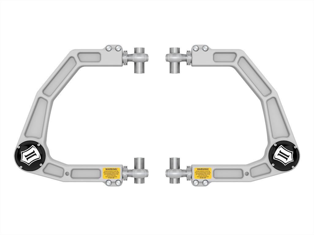 ICON 2022-2026 Toyota Tundra/2023-2025 Toyota Sequoia, Billet Upper Control Arm Kit, w/ Delta Joint Pro