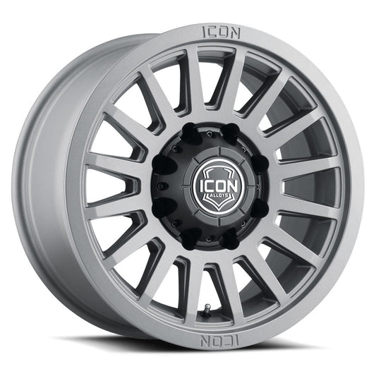 ICON Alloys Recon SLX, Charcoal, 18 x 9 / 8 x 180, 12mm Offset, 5.5" Backspace