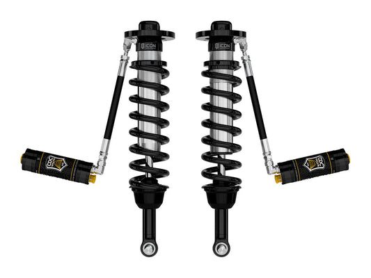 ICON 2021-2025 Ford F-150 4WD, 2.75-3.5" Lift, Front, V.S. 2.5 Series Coilovers, Remote Reservoir w/ CDCV, Pair