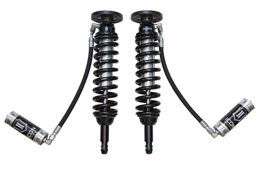 ICON 2009-2013 Ford F-150 2WD, 1.75-2.63” Lift, Front, V.S. 2.5 Series Coilover Kit, Remote Reservoir