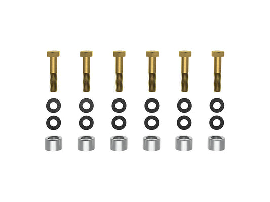 ICON 2022-2026 Toyota Tundra/2023-2025 Toyota Sequoia, TRD Aluminum Skid Plate Spacer Kit