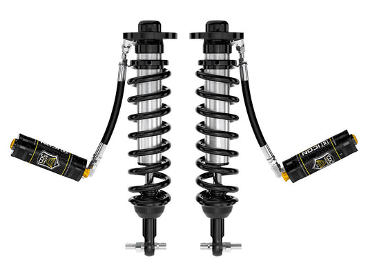 ICON 2021-2023 Ford F-150 2WD, 0-3" Lift, Front, V.S. 2.5 Series Coilovers, Remote Reservoir w/ CDCV, Pair