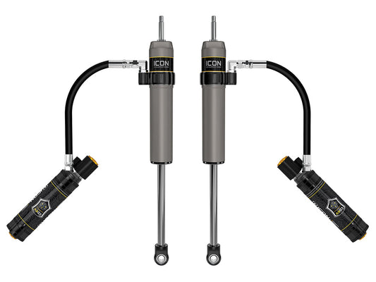 ICON 2025-2026 Toyota 4Runner, 0-3” Lift, Rear, V.S. 2.5 Aluminum Series Shock Absorbers, Remote Reservoir w/ CDEV, Pair