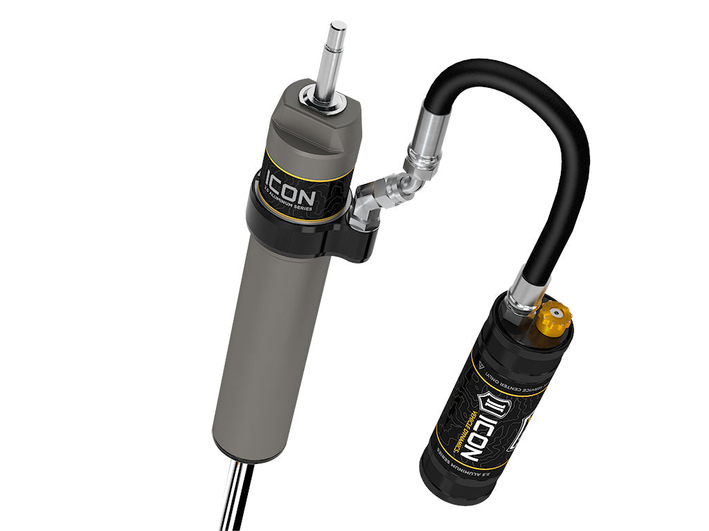 ICON 2025-2026 Toyota 4Runner, 0-3” Lift, Rear, V.S. 2.5 Aluminum Series Shock Absorbers, Remote Reservoir w/ CDCV, Pair