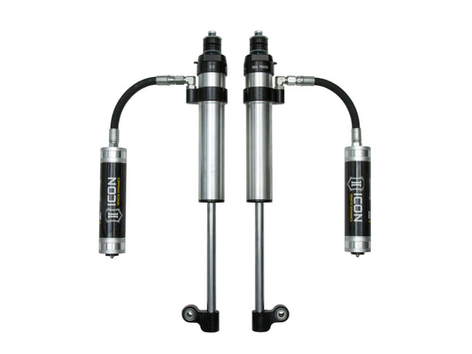 ICON 2005-2023 Toyota Tacoma, Rear, V.S. 2.5 Aluminum Series RXT Shock Absorbers, Remote Reservoir, Pair