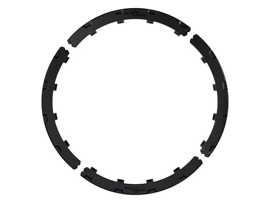 ICON Alloys, 17" Recon Pro, HALO Rock Ring Kit, Black