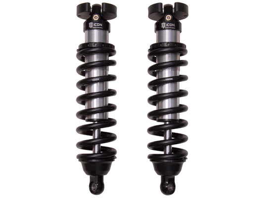 ICON 1996-2004 Toyota Tacoma/1996-2002 Toyota 4Runner, 0-3" Lift, Front, V.S. 2.5 Series Coilover Kit, Extended Travel, Internal Reservoir, 700 lbs/in Spring Rate