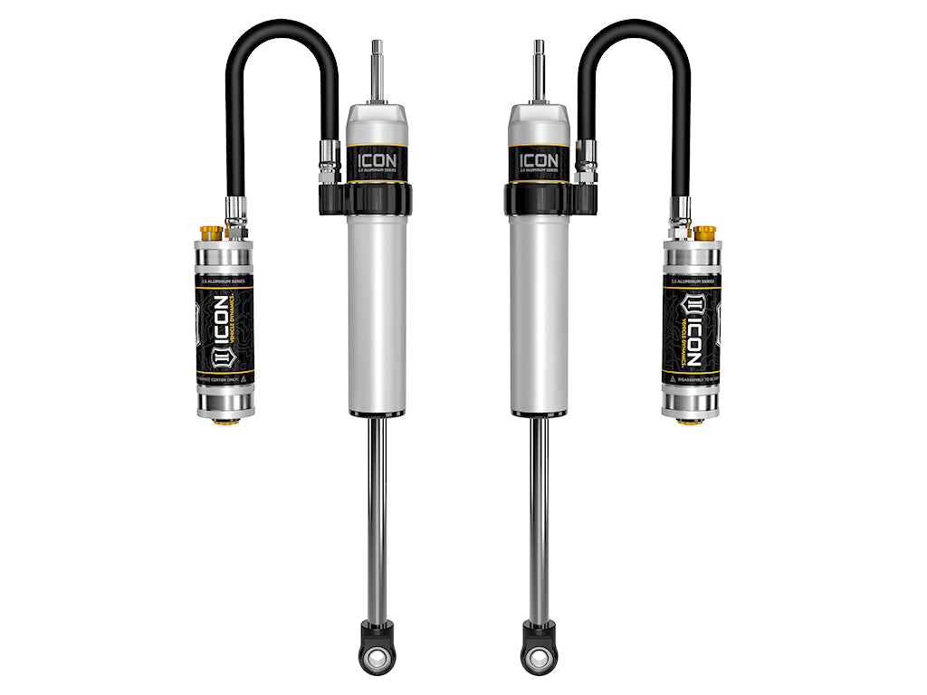ICON 2007-18 Jeep JK Wrangler, 3" Lift, Front, 2.5 VS Remote/CDCV Shocks, Pair