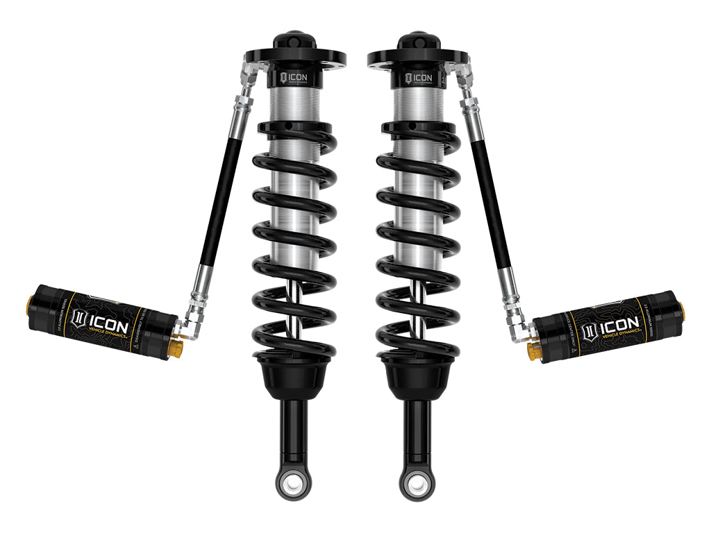 ICON 2024-2025 Toyota Land Cruiser 250 Series, 1.25-3" Lift, Front, V.S. 2.5 Series Coilover Kit, Remote Reservoir w/ CDCV, Pair
