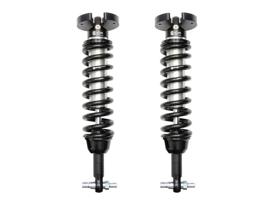 ICON 2019-2026 GM 1500/2021-2026 GM SUV, 1.5-3.5”/2.5-3.25" Lift, Front, V.S. 2.5 Series Coilover Kit, Internal Reservoir