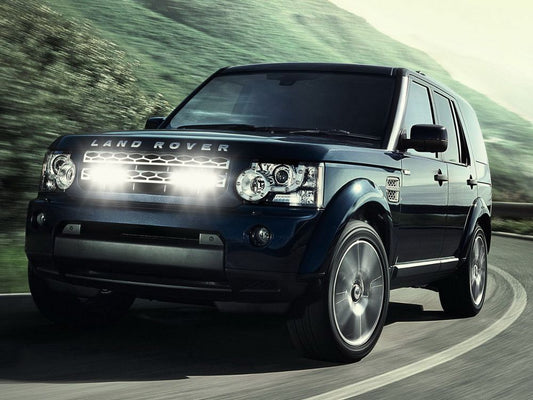 Land Rover LR4 Grille Kit with LR-750 Beacon - GK-USLR4-BCN-02K