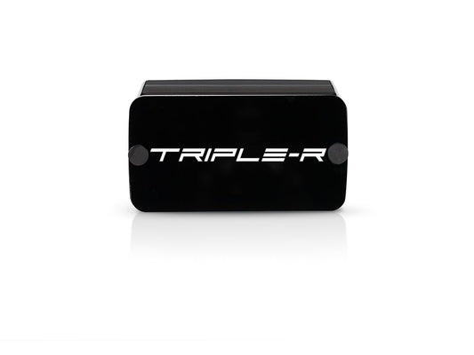 Black 'Triple-R' Lens Cover (Carbon-2)