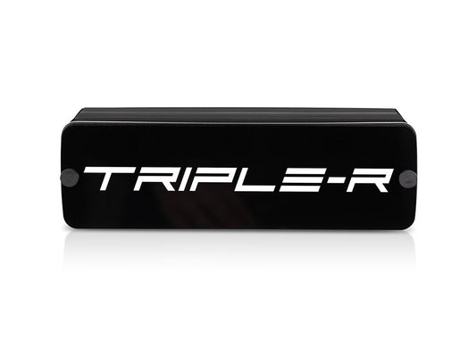 Black 'Triple-R' Lens Cover (Carbon-4)